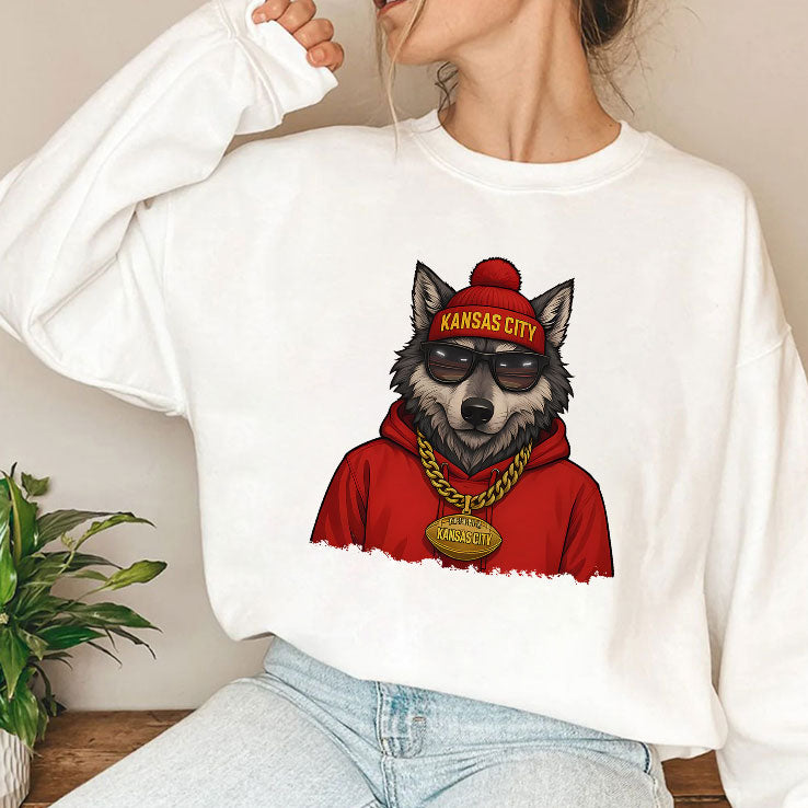 Kansas City Wolf T Shirt