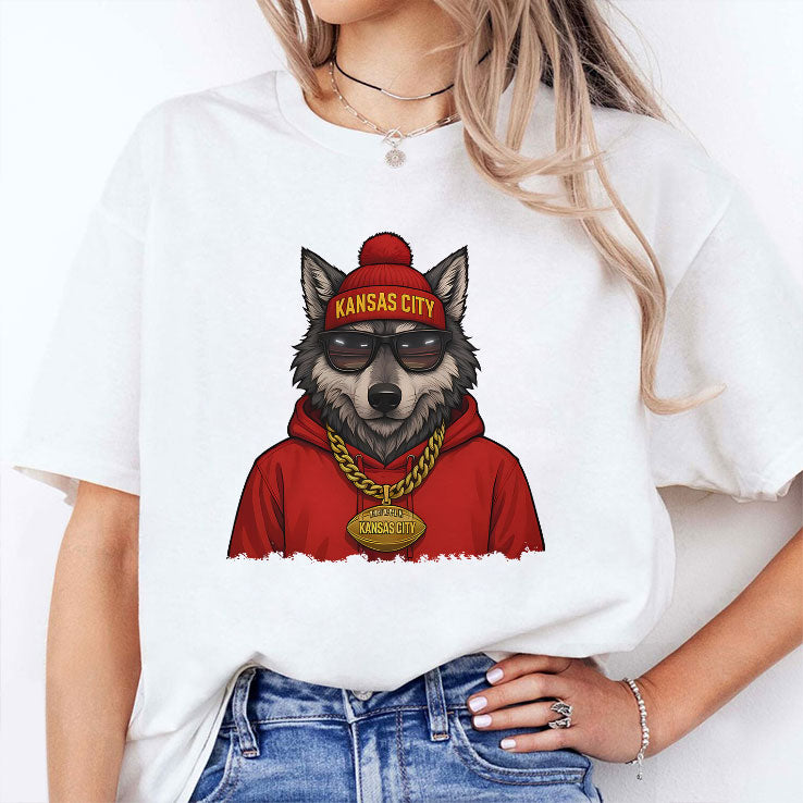 Kansas City Wolf T Shirt