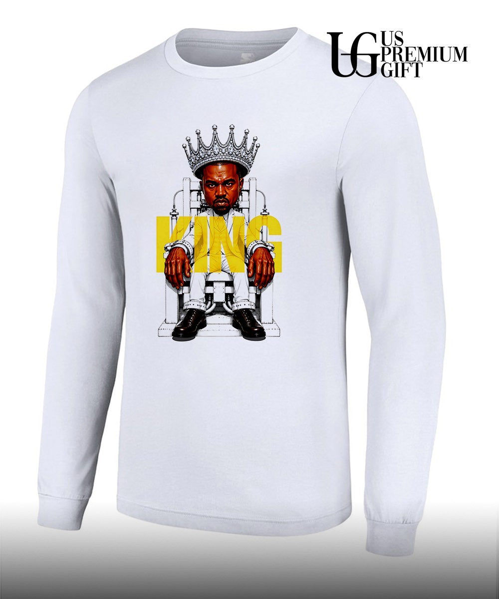 Kanye West King Electrocution Chair Art shirt