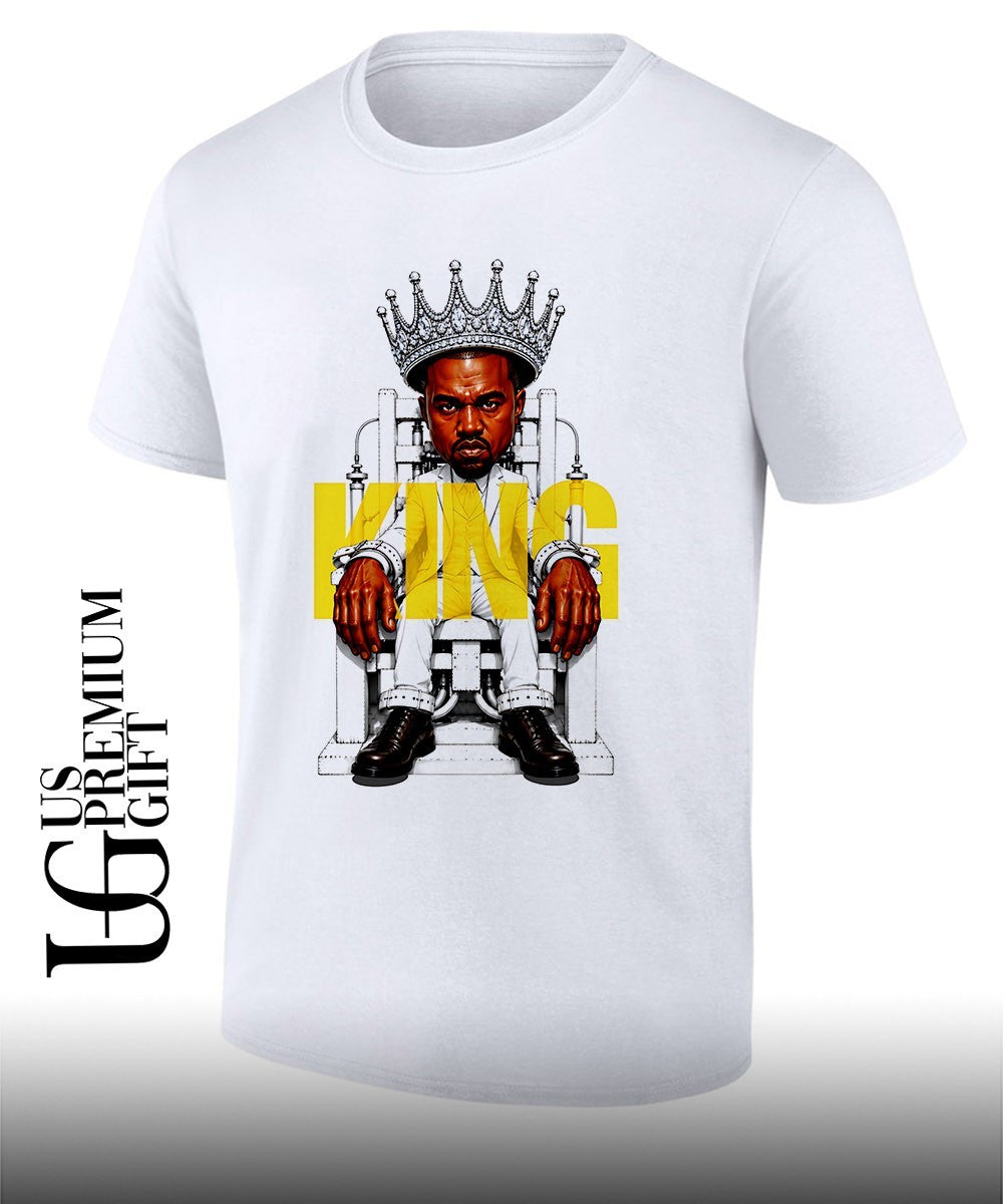 Kanye West King Electrocution Chair Art shirt