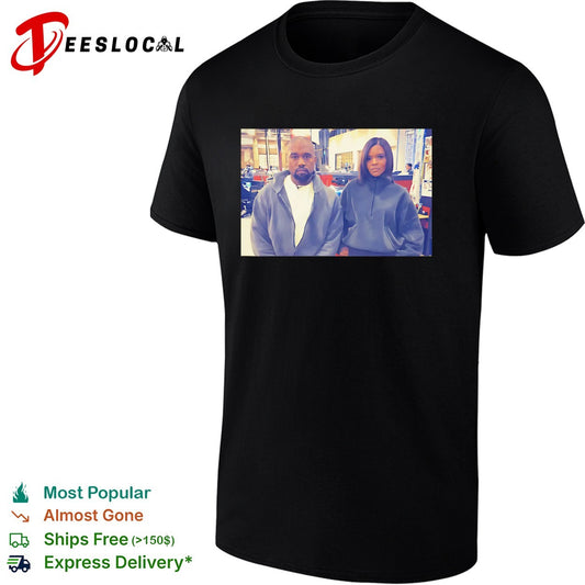 Kanye West and Candace Owens Black Lives Matter White Lives Matter Parody shirt