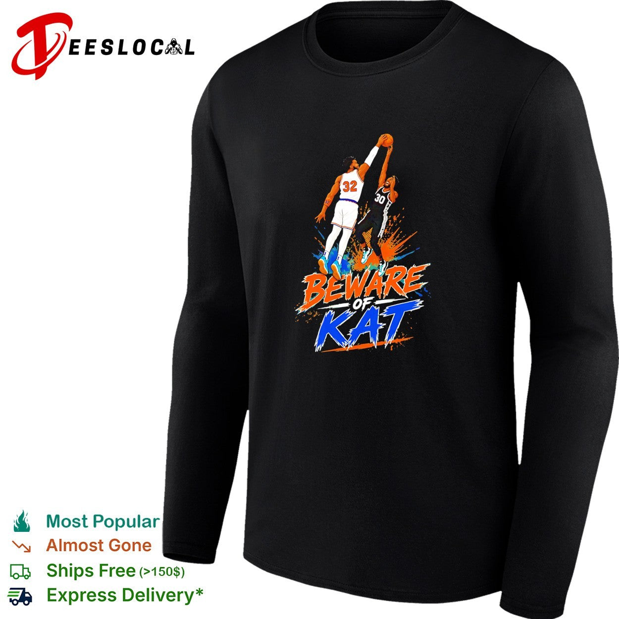 Karl Anthony Towns Beware Of KAT New York Knicks Block San Antonio Spurs Finals 2026 shirt