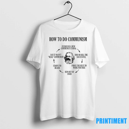 Karl Marx How To Do Communist Establish A New Communist Utopia Say It Wasnt Real - clothing by TeeHivey.com