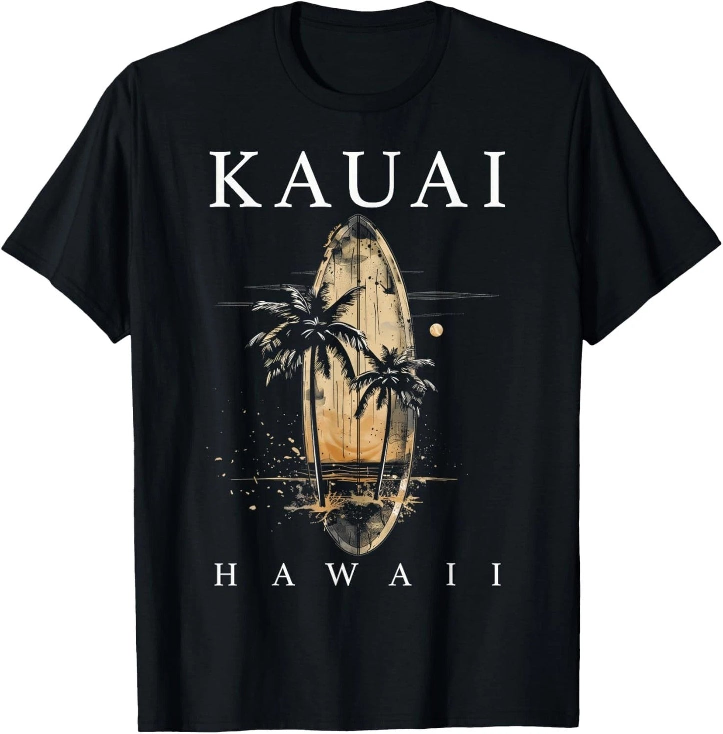 Kauai Hawaii Surf Hawaiian Vintage Surfing Surfer Gift Unisex T-Shirt