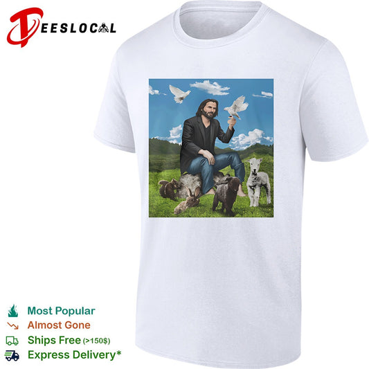 Keanu Reeves and Animal Steppe shirt