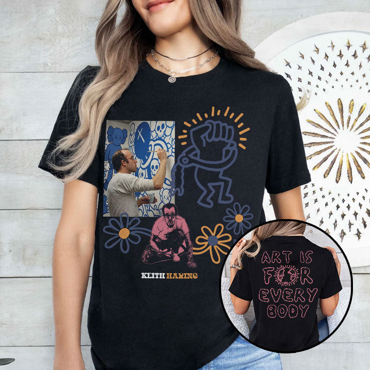 Keith Haring Tribute T Shirt