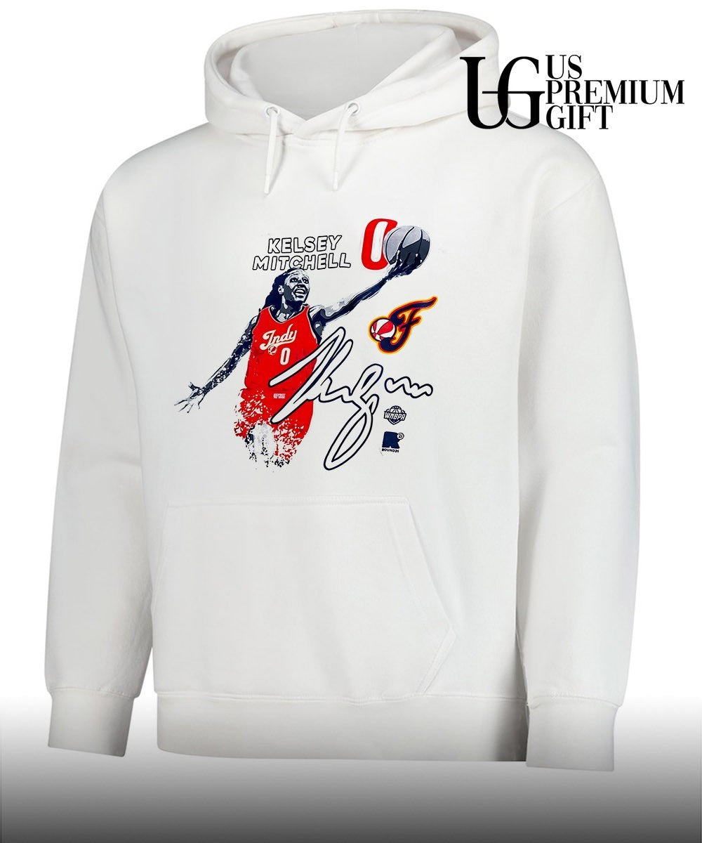 Kelsey Mitchell Indiana Fever WNBPA Round21 Indy 0 signature shirt