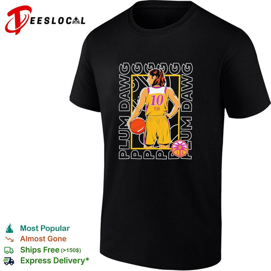 Kelsey Plum Las Vegas Aces WNBA Plum Dawg shirt