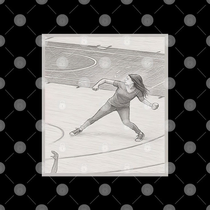 Kelsey Plum Throwing Shirt