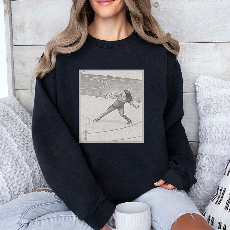 Kelsey Plum Throwing Shirt
