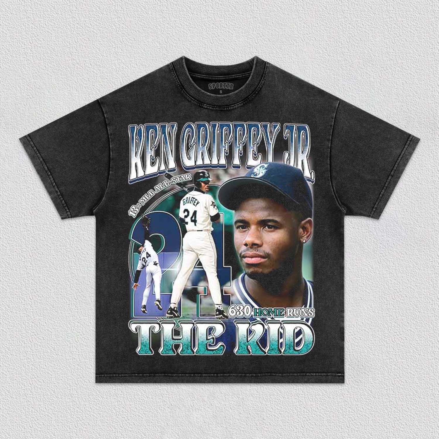 KEN GRIFFEY JR TEE Style002 - clothing by TeeHivey.com (Image 1)