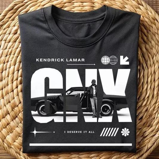 Kendricck L3mar GNX Tee, Hip Hop Album California Tee, Kdot Lamar GNX Merch Menswear Top - clothing by TeeHivey.com