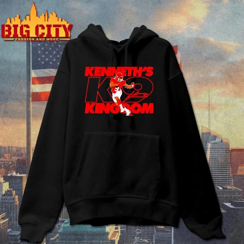 Kenneth Walker III Kansas City Chiefs K9 Kenneth’s Kingdom Shirt