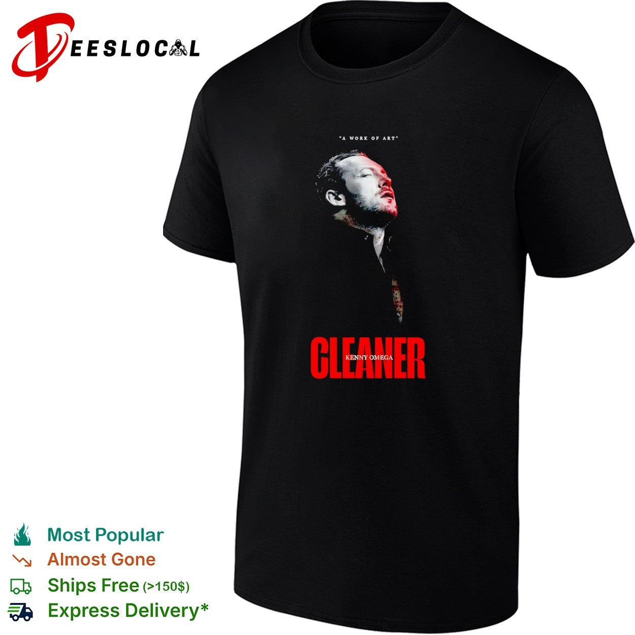 Kenny Omega Cleaner A Work of Art shirt