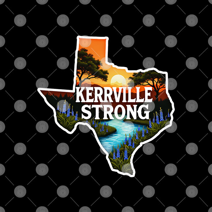 Kerrville Strong Hill Country Texas Flood Support T Shirt