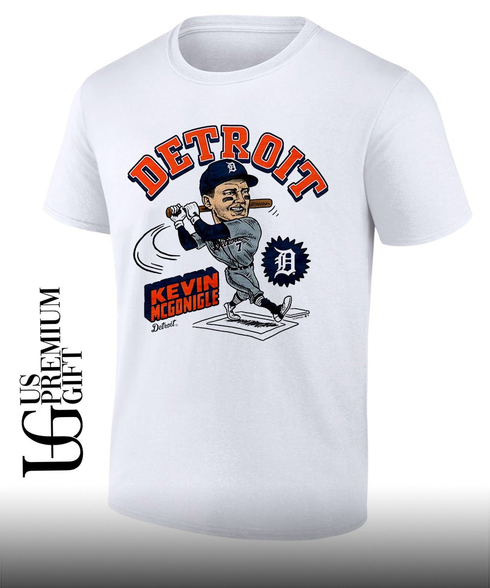 Kevin McGonigle Detroit Tigers baseball 2026 caricature shirt