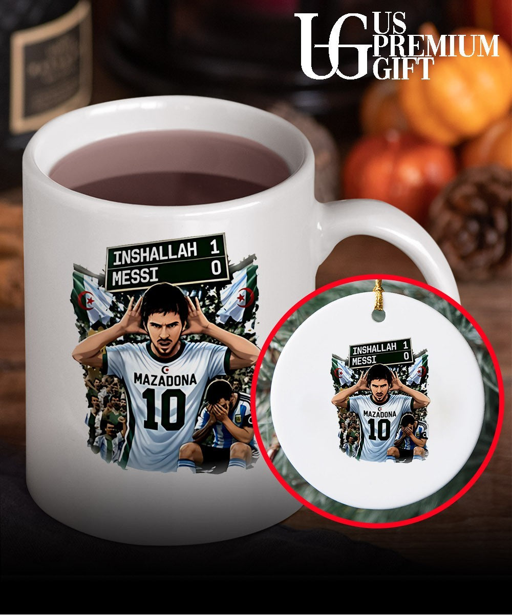 Khoubaib Kouas Messi vs Maza Algeria Argentina shirt