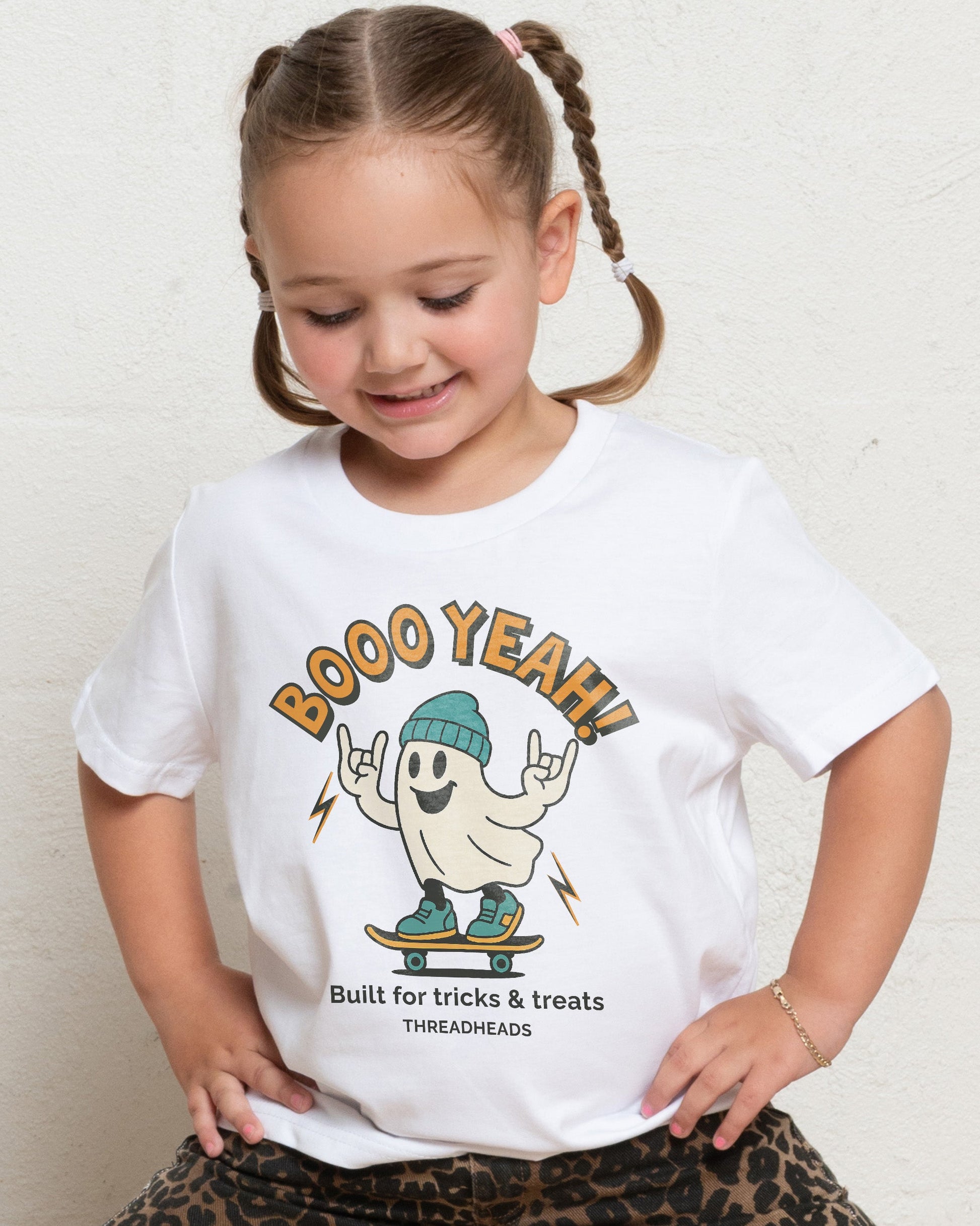 Built For Tricks & Treats Kids T-Shirt