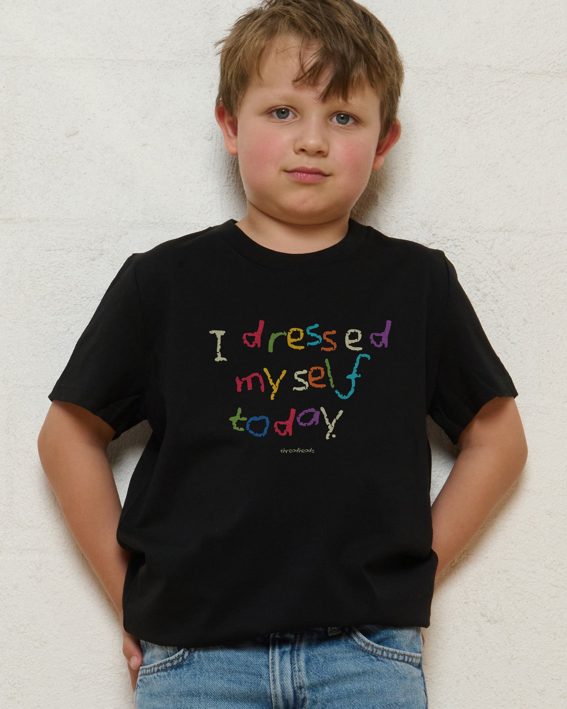 I Dressed Myself Today Kids T-Shirt