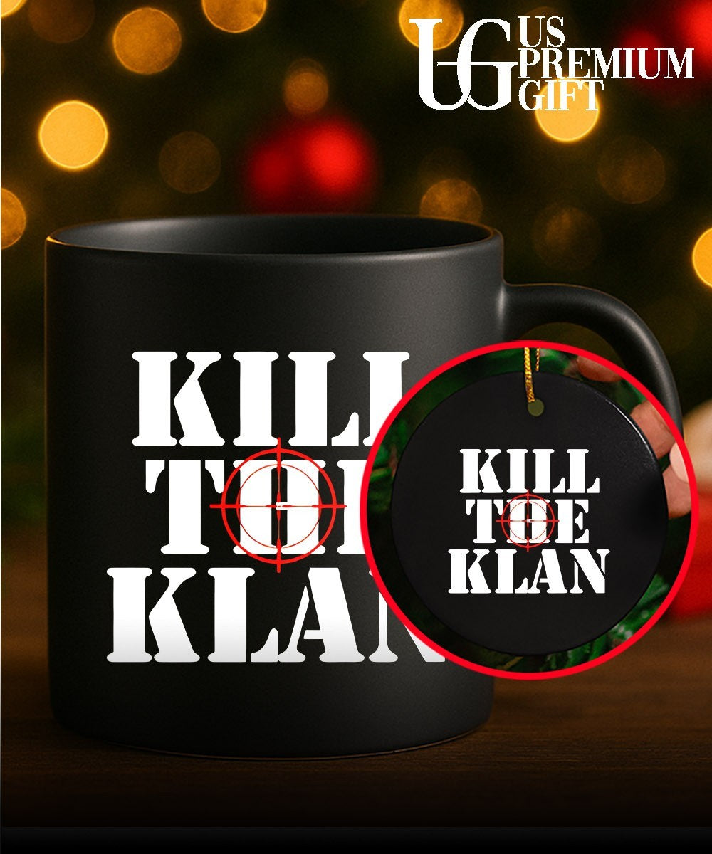 Kill The Klan Anti Racism Crosshair Target shirt