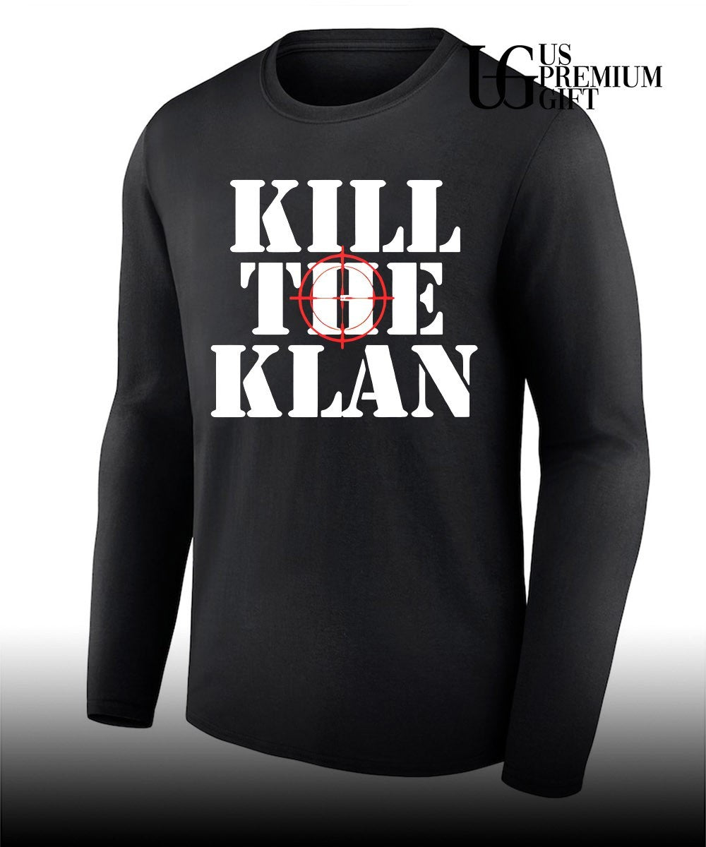 Kill The Klan Anti Racism Crosshair Target shirt
