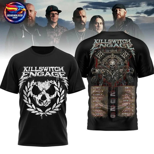Killswitch Engage 2026 North American Tour Two Sided Shirt