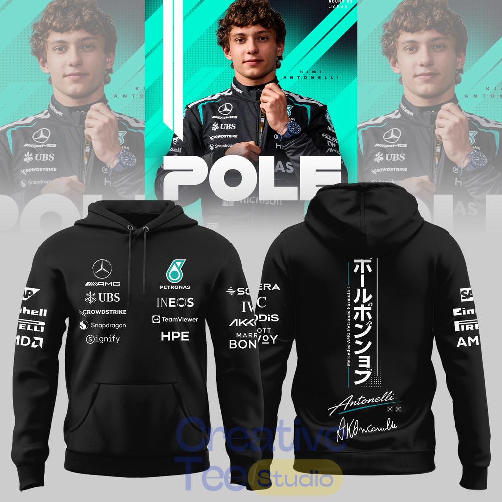 Kimi Antonelli “Back-to-Back” Pole 2026 Hoodie