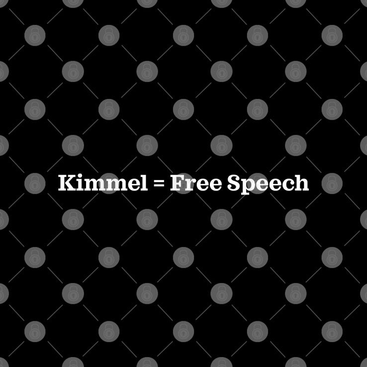 Kimmel Free Speech T Shirt
