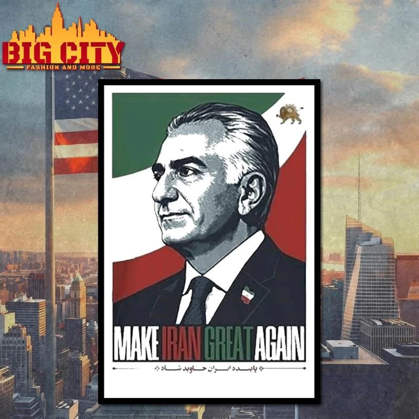 King Reza Pahlavi President Make Iran Great Again Shirt
