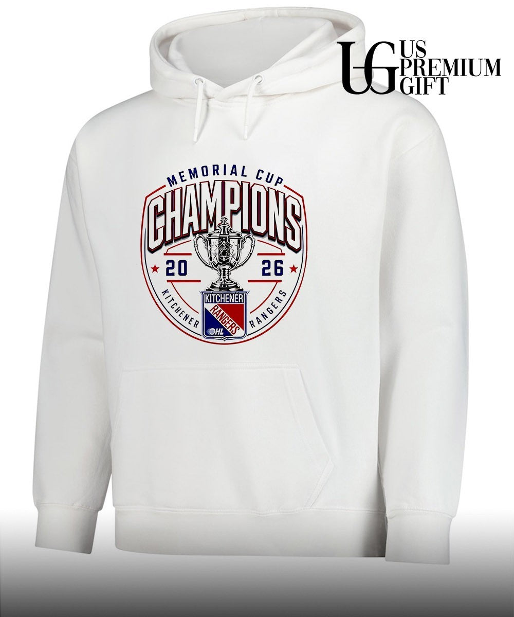 Kitchener Rangers 2026 Champions Memorial Cup logo shirt