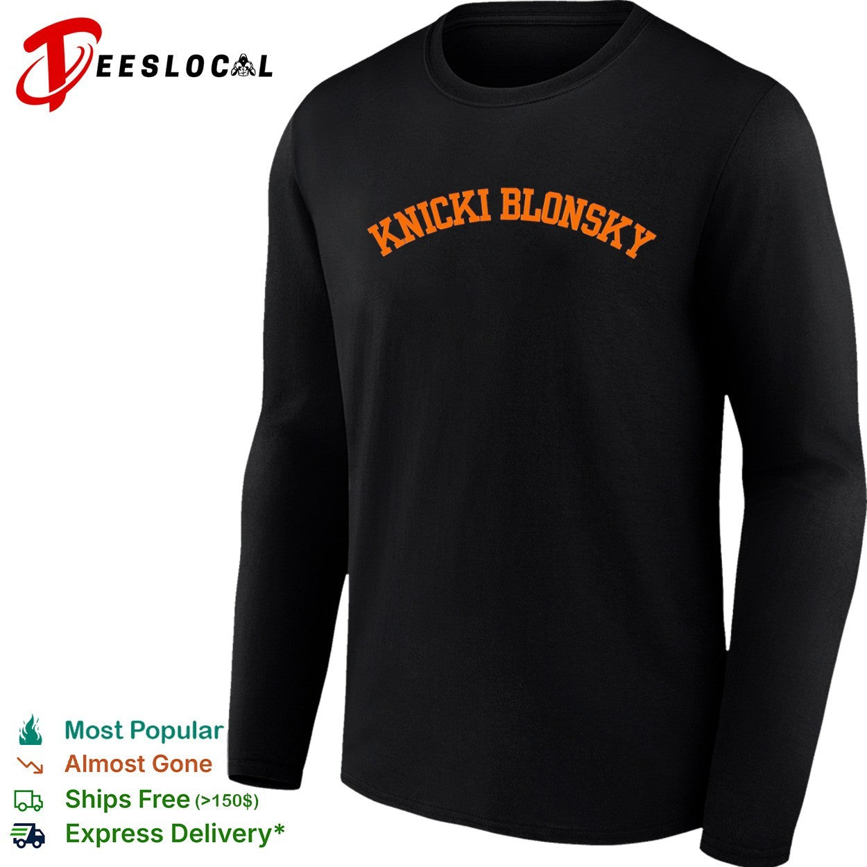 Knicki Blonsky style New York Knicks NBA Parody shirt
