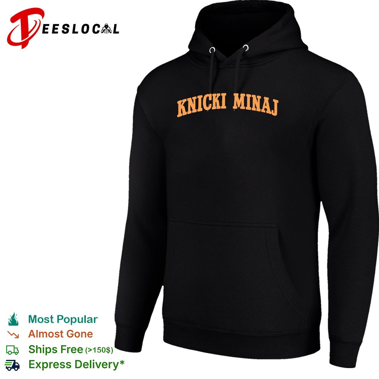 Knicki Minaj New York Knicks parody bold arch humor shirt