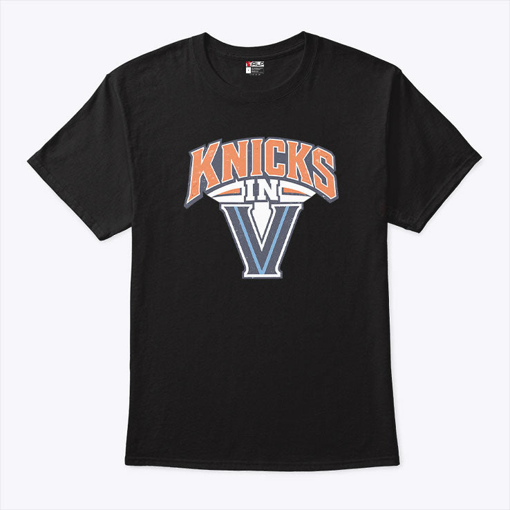 Knicks In 5 V Logo Championship T Shirt