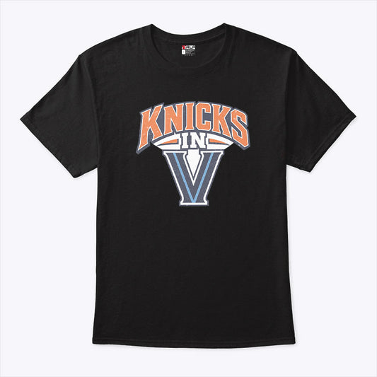 Knicks In 5 V Logo Championship T Shirt