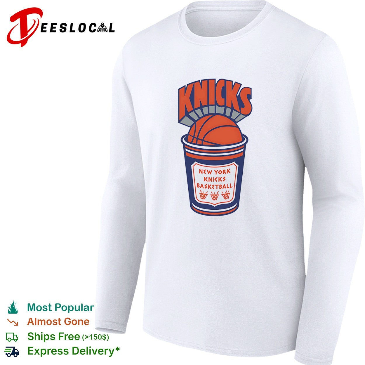 Knicks New York Knicks Basketball Cup shirt