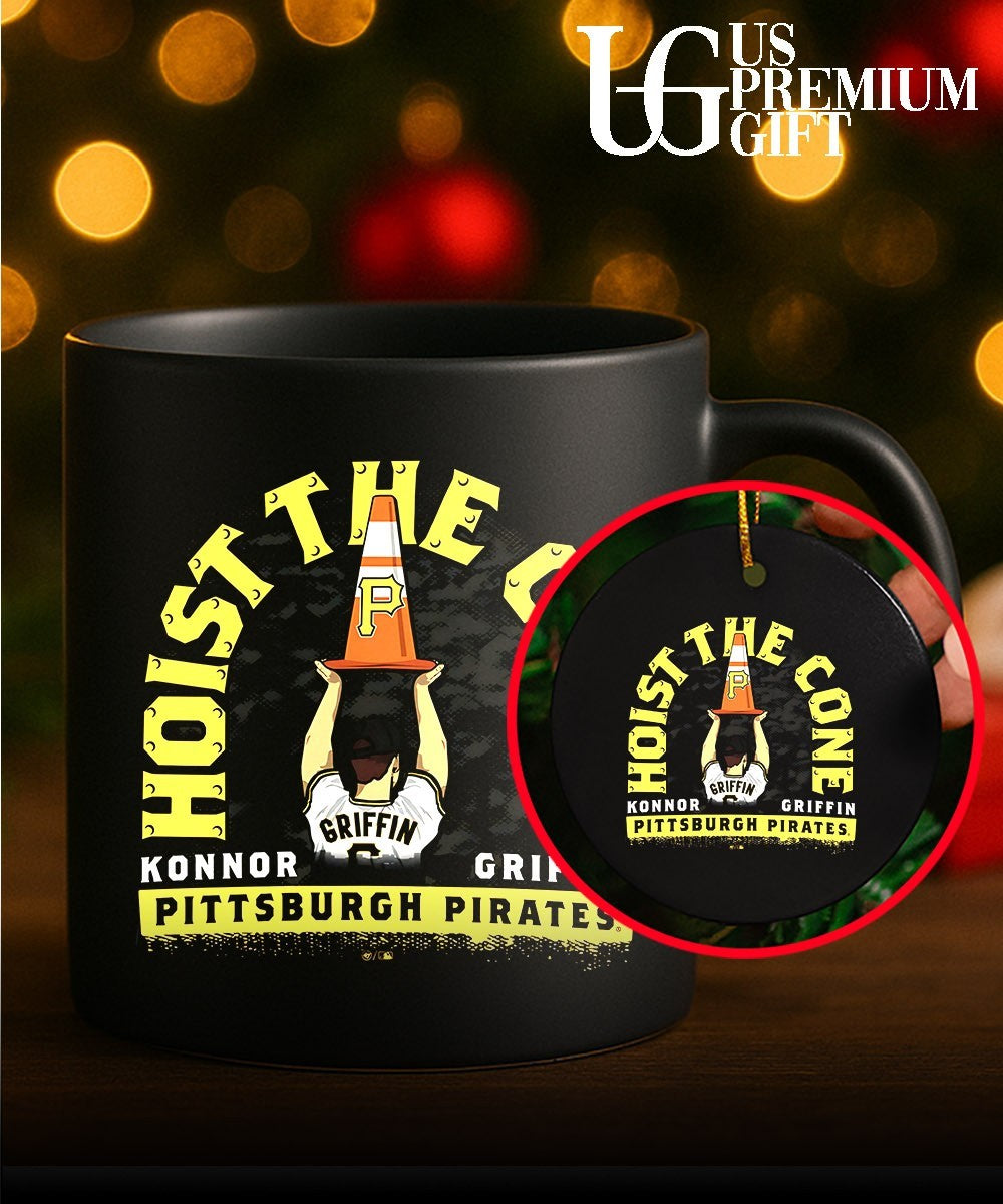 Konnor Griffin Pittsburgh Pirates Hoist the Cone player graphic shirt