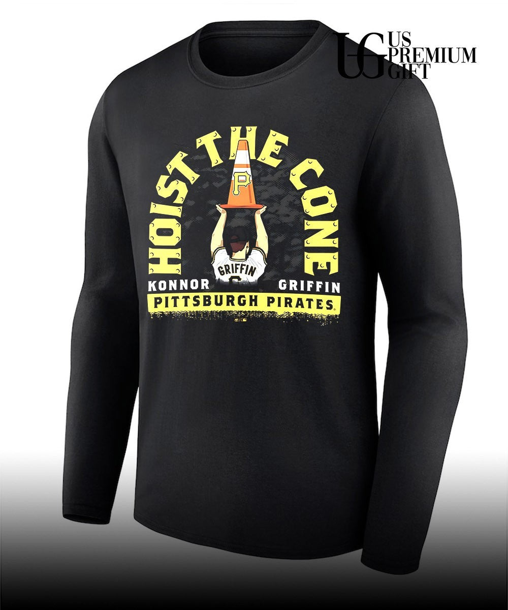 Konnor Griffin Pittsburgh Pirates Hoist the Cone player graphic shirt
