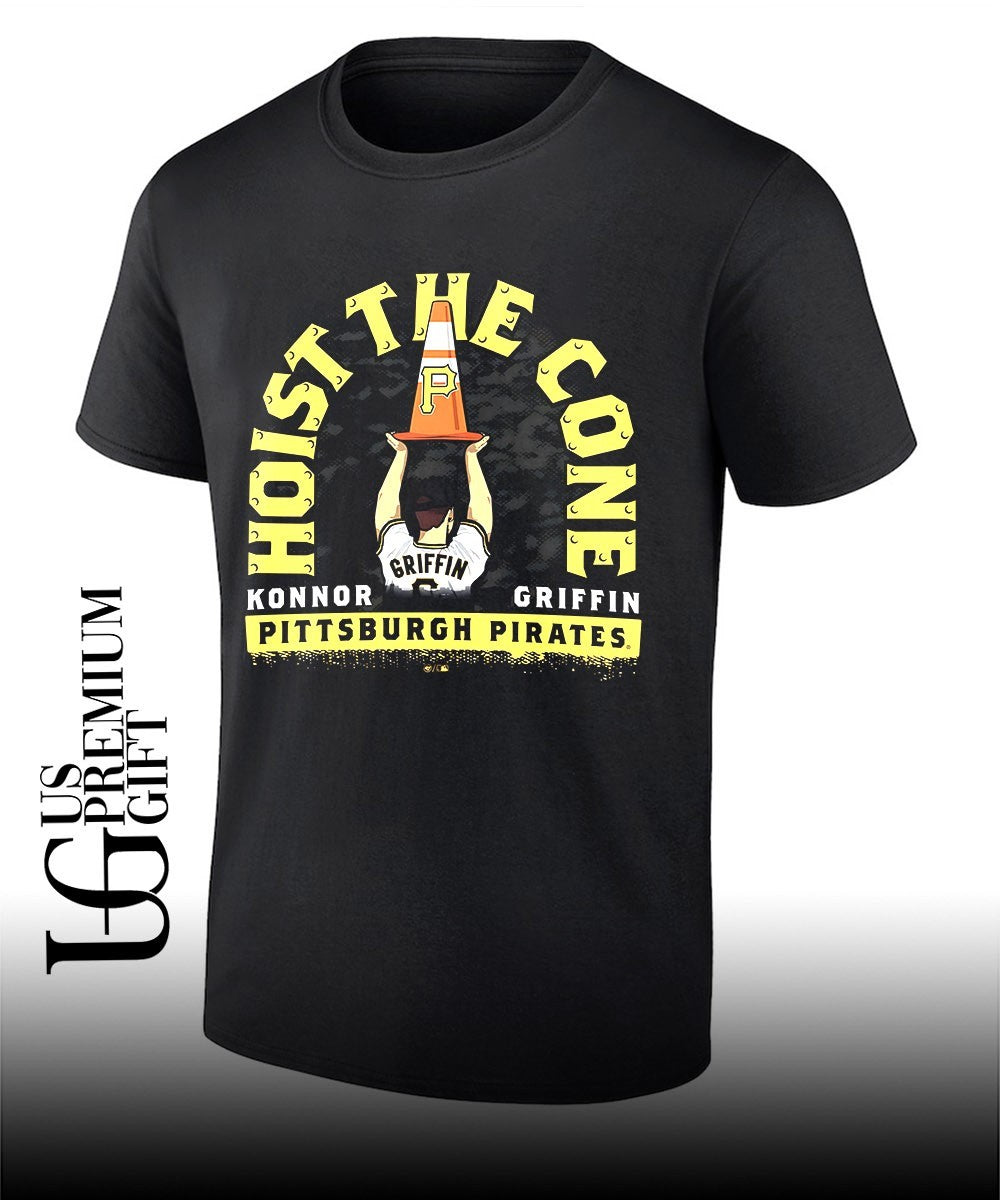Konnor Griffin Pittsburgh Pirates Hoist the Cone player graphic shirt