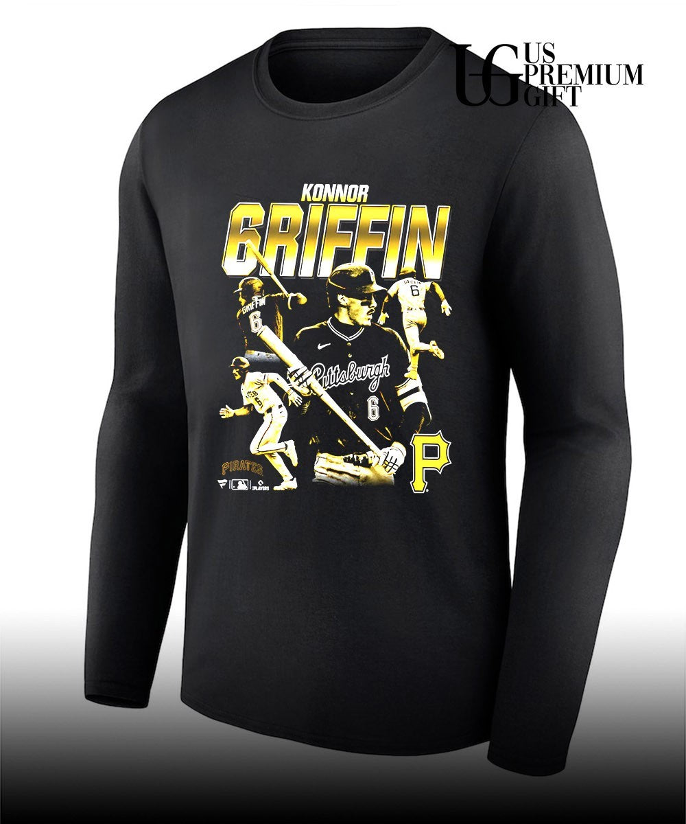 Konnor Griffin Pittsburgh Pirates MLB Big and Tall player graphic shỉrt