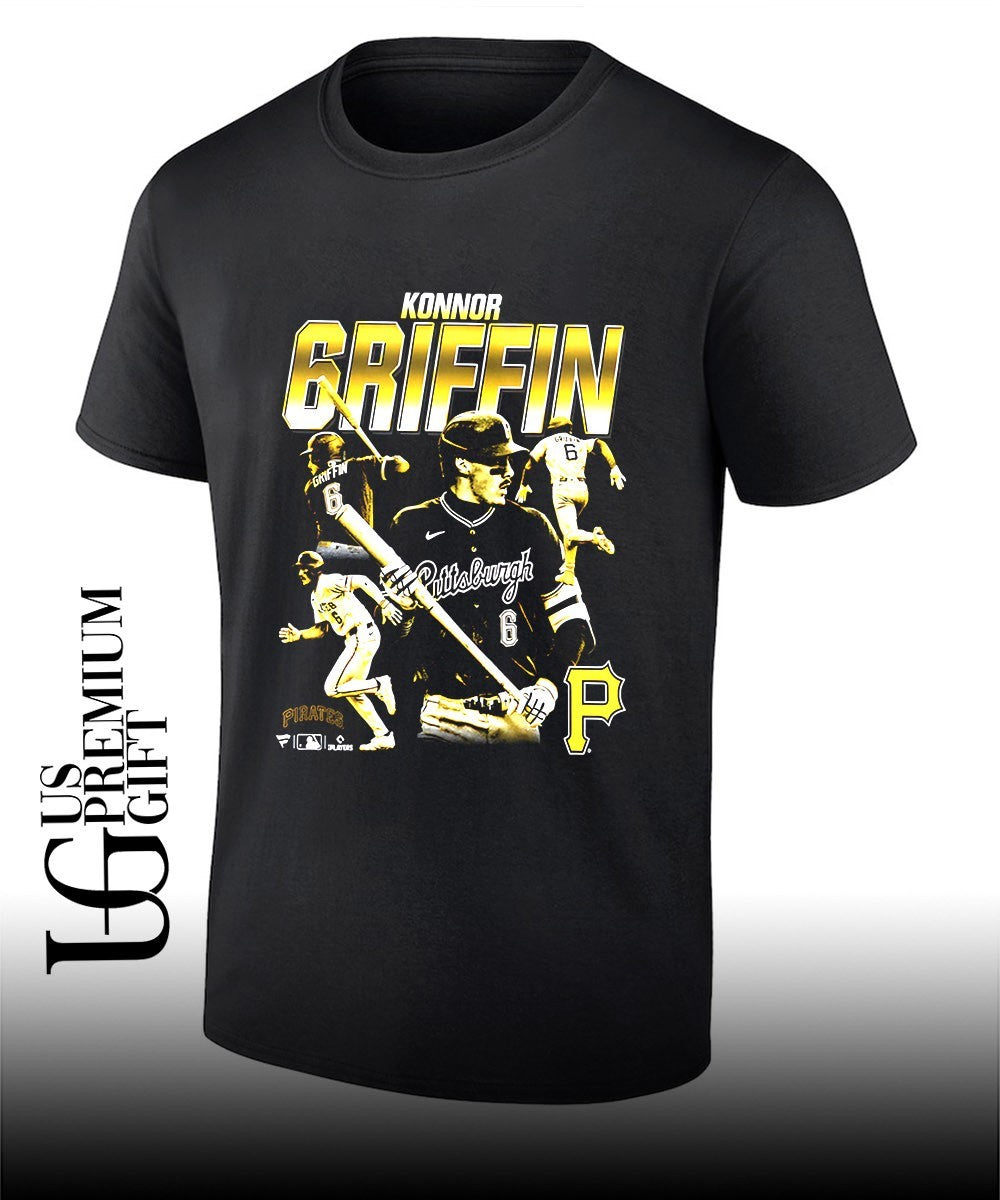 Konnor Griffin Pittsburgh Pirates MLB Big and Tall player graphic shỉrt