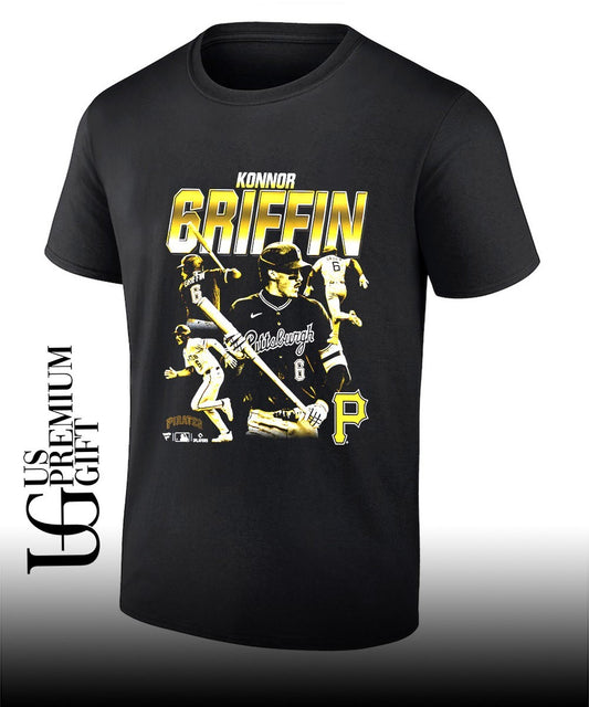 Konnor Griffin Pittsburgh Pirates MLB Big and Tall player graphic shỉrt