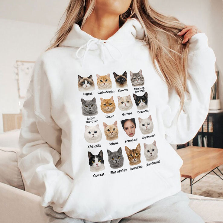 Kpop Cat Breed Chart Jennie Blackpink Meme T Shirt