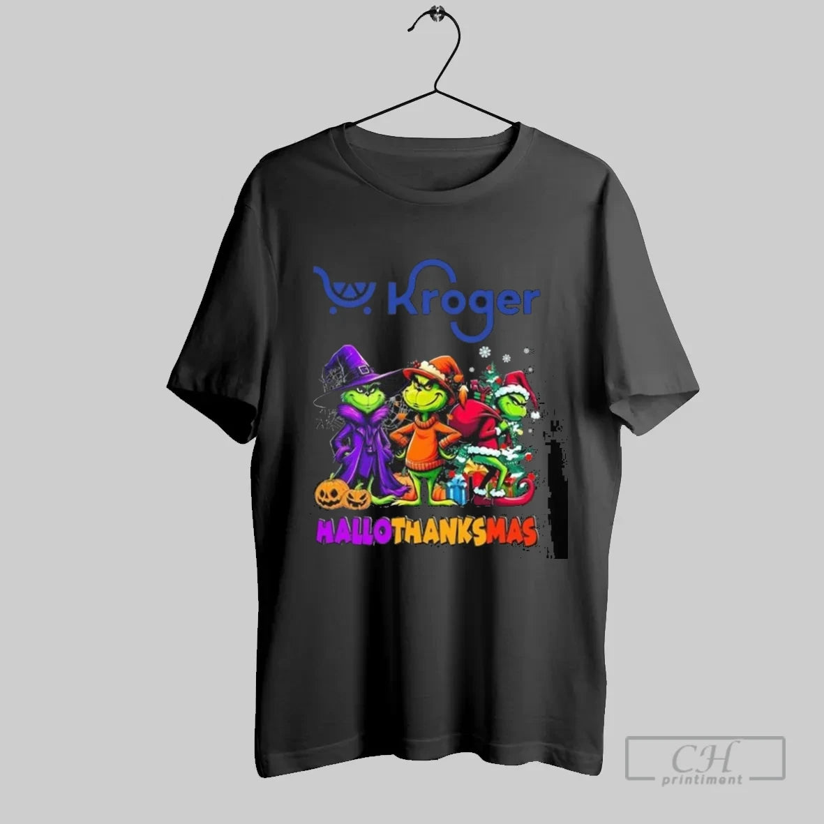 Kroger The Grinch Hallothanksmas 2025 - clothing by TeeHivey.com