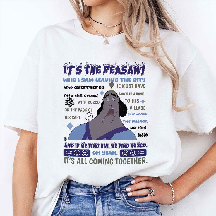 Kronk Oh Yeah It’s All Coming Together Emperor’s New Groove Meme T Shirt
