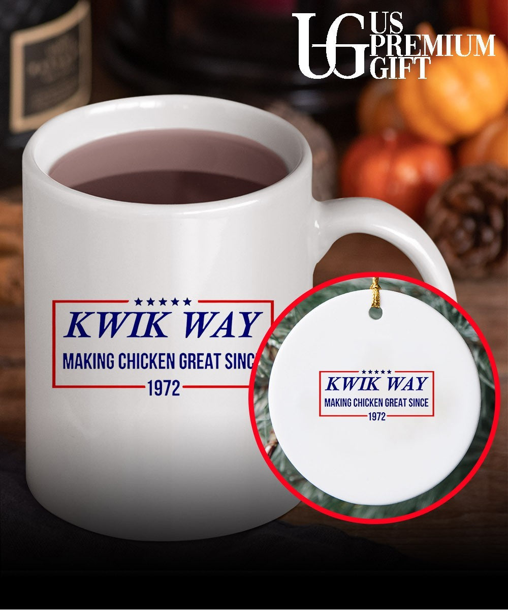 Kwik Way Making Chicken Great since 1972 shirt