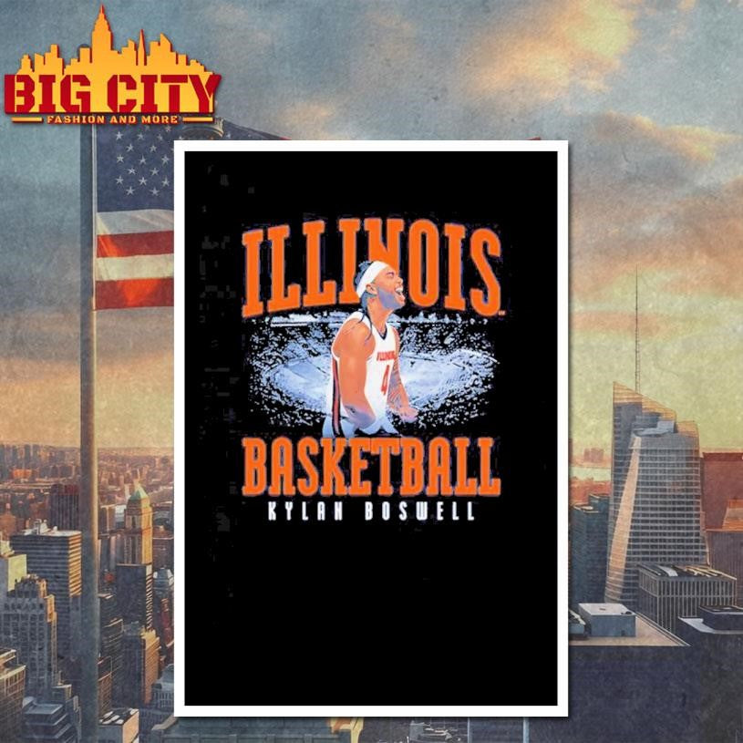 Kylan Boswell Illinois Fighting Illini Classic Shirt