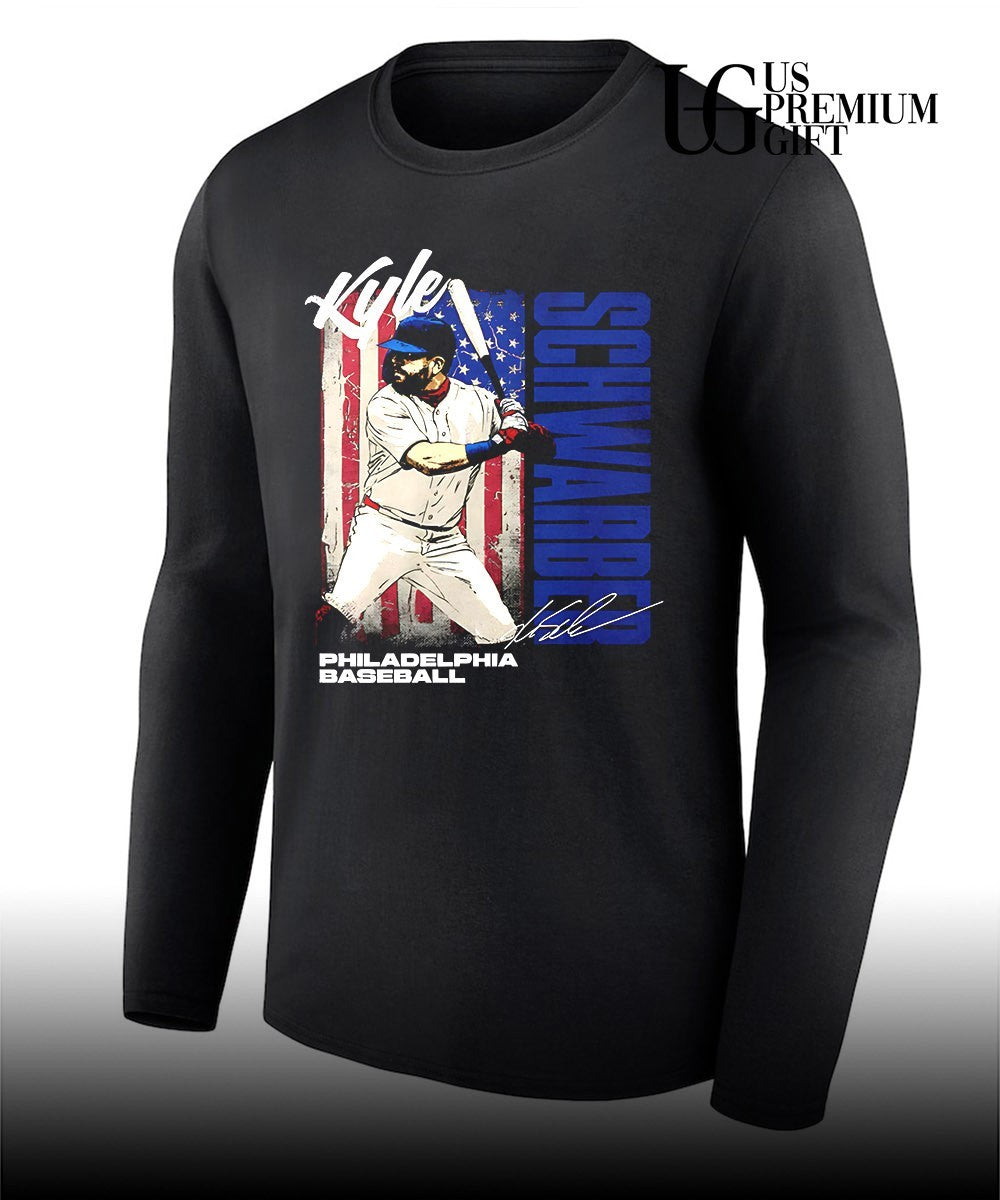 Kyle Schwarber Philadelphia Phillies Baseball players signature shirt