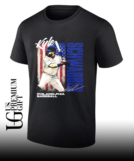 Kyle Schwarber Philadelphia Phillies Baseball players signature shirt