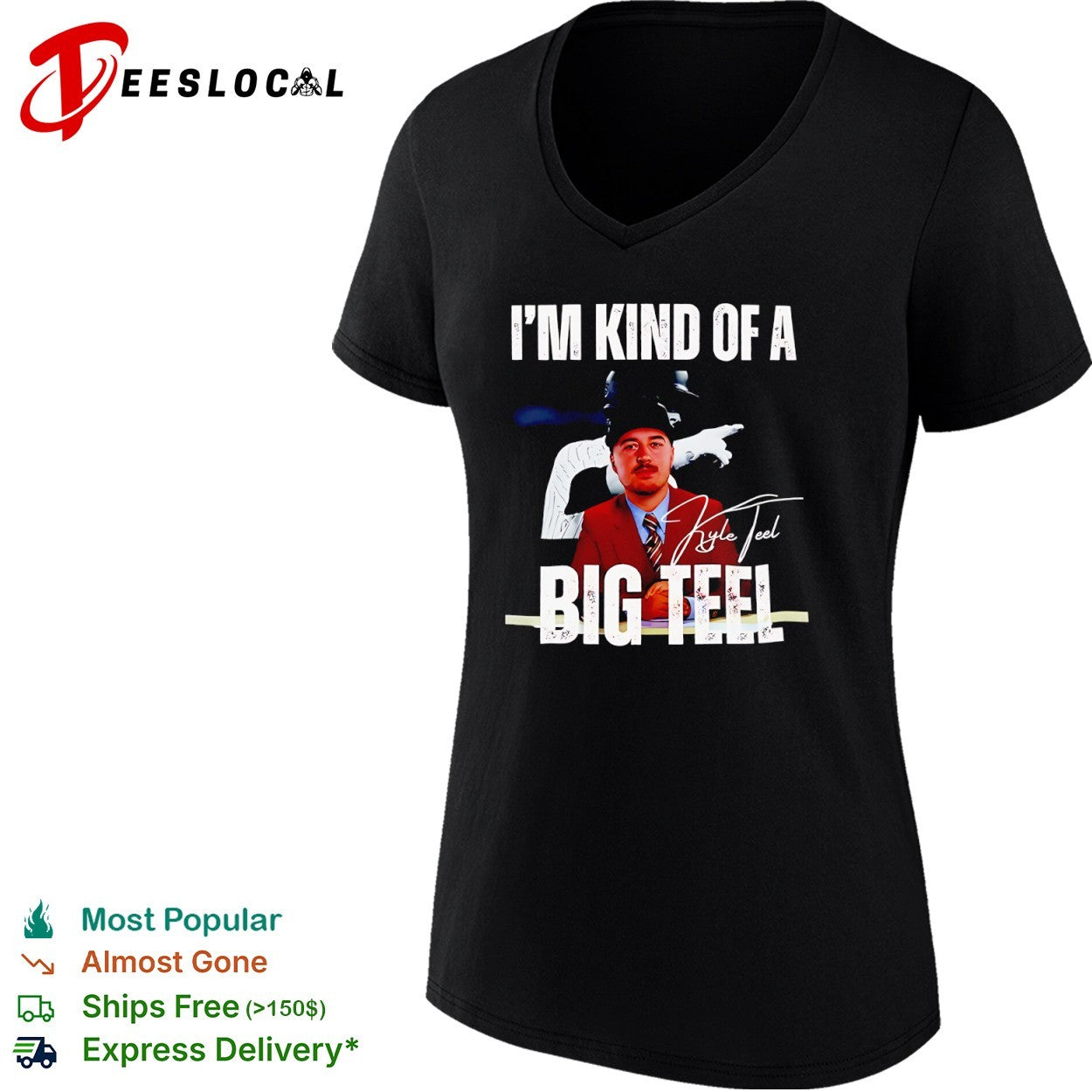 Kyle Teel Boston Red Sox MLB I am kind of a big Teel shirt