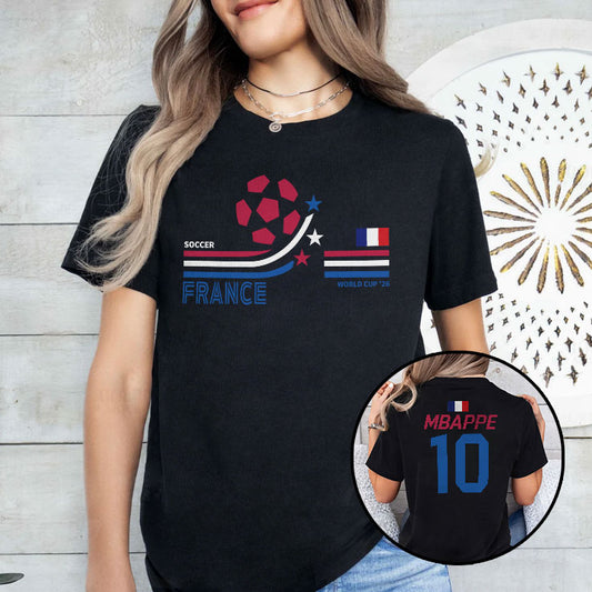 Kylian Mbappe France National Team 10 World Cup 2026 T Shirt
